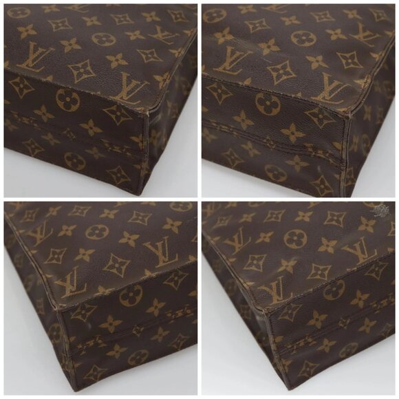 LOUIS VUITTON Monogram Sac Plat Hand Bag - Picture 16 of 16